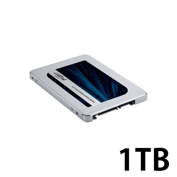 crucial 内蔵SSD MX500シリーズ SATA 2.5インチ(7mm)500GB 最大読み込み 560MB s 最大書き込み 510MB s 180TBW CT500MX500SSD1JP