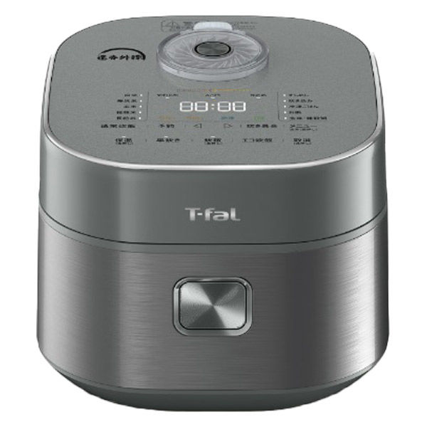 新作高評価使用5回の美品T-fal ザ・ライスT−FAL RK880CJP SILVER 炊飯器・餅つき機