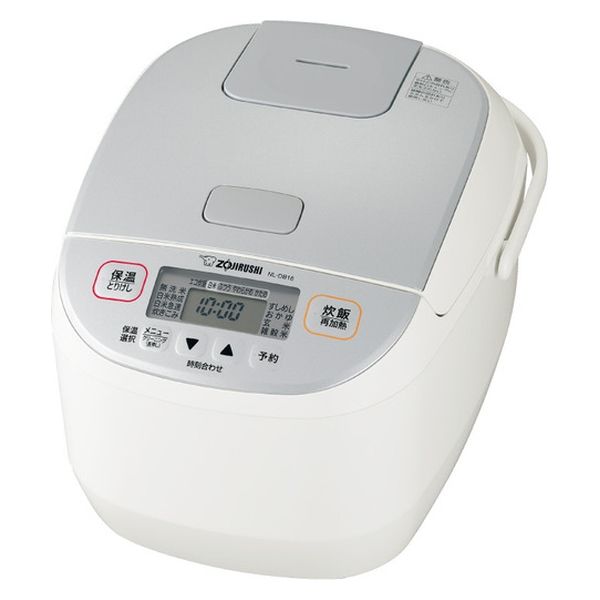 ZOJIRUSHI NL-DS18型　マイコン炊飯ジャー Amazon | 象印マホービン 炊飯器 1升 ホワイト NL-DS18-WA