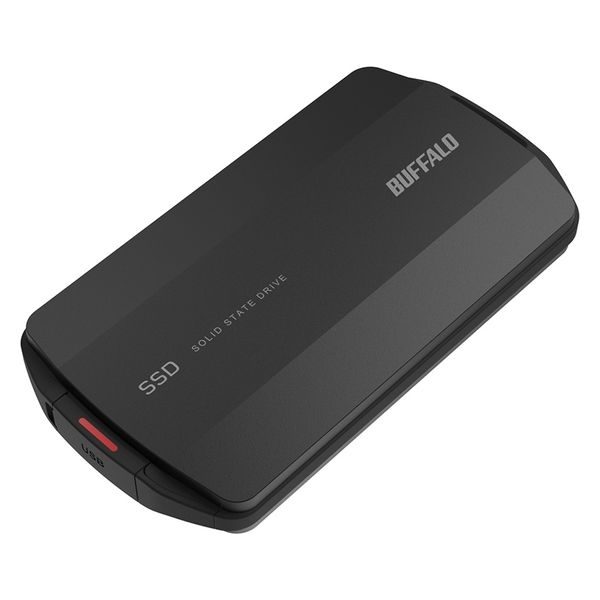 BUFFALO(バッファロー) SSD-PG500U3-BC ［500GB ポータブル型］ 外付け