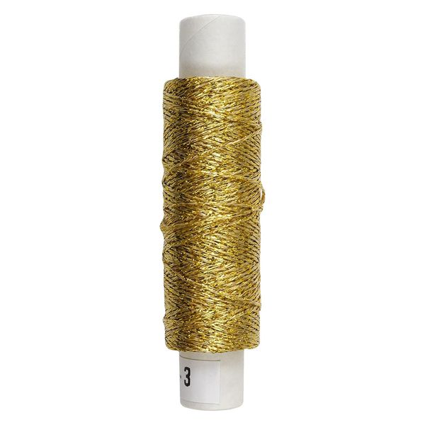 ino綿100% ラメ糸使用  バラ柄  未使用品  美品 オリムパス製絲 手芸用ラメ糸 ゴールド 50m LA-3 OLY-LA3 6巻入