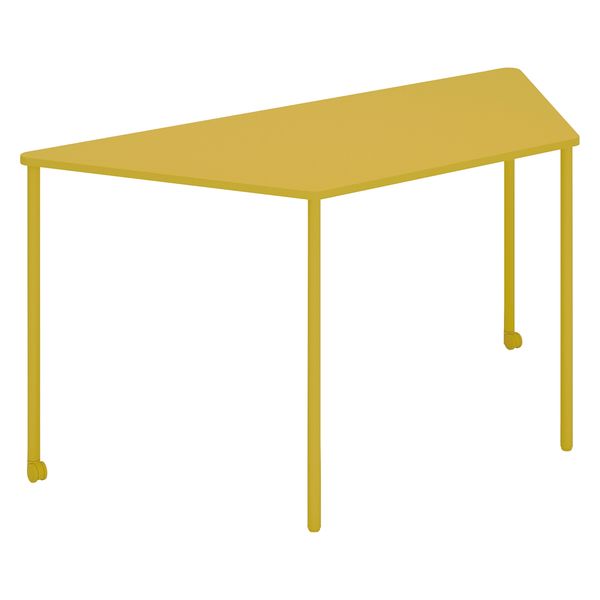 組立設置込】コクヨ エニー テーブル 台形 幅1460×奥行650×高さ720mm 