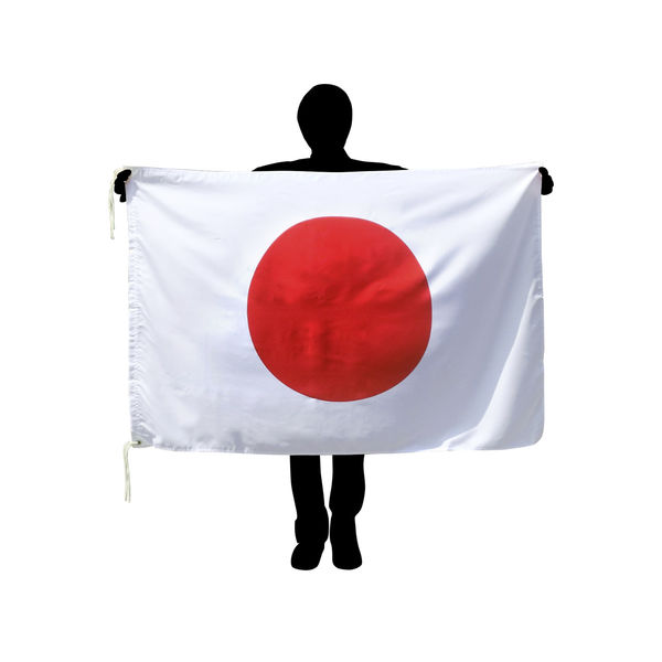 東京製旗 国旗日の丸（テトロン・90×135ｃｍ）日本製 10260 5枚