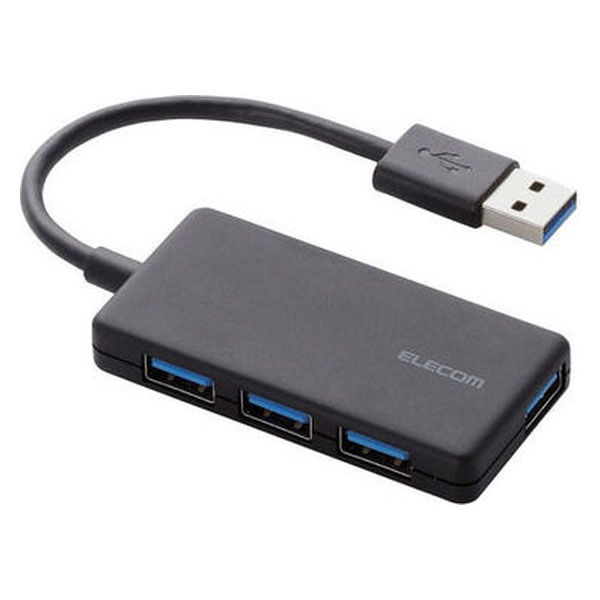 バッファロー USB ハブ USB3.0 スリム設計 4ポート バスパワー 軽量 Windows Mac PS4 PS5 Chromebook