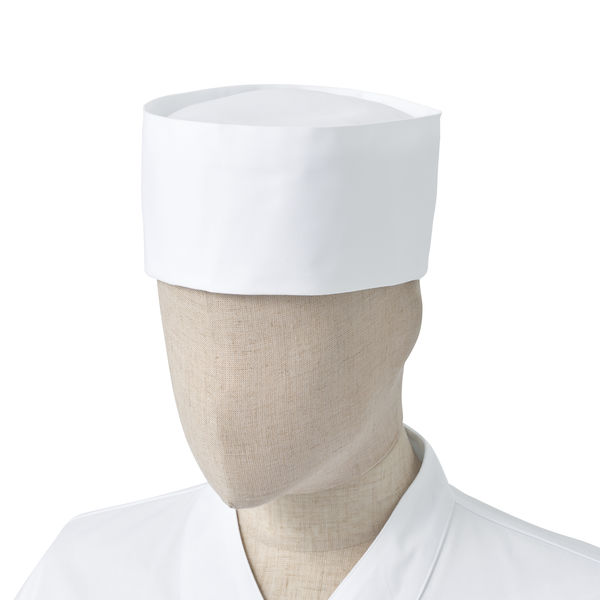 チトセ 和帽子 ホワイト S DN-8917 1枚（取寄品）