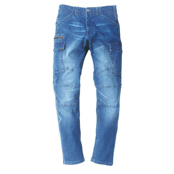 GLADIATOR GR-3515 デニムストレッチ カーゴパンツ M ライト GLADIATOR GR-3515 デニムストレッチ カーゴパンツ M ライト