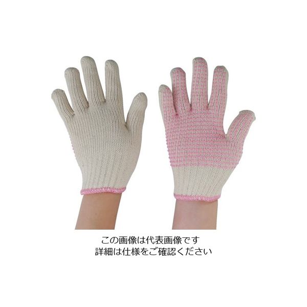 丸和ケミカル こども用軍手 すべり止め付き Sサイズ S-16 1双 818-2663（直送品）