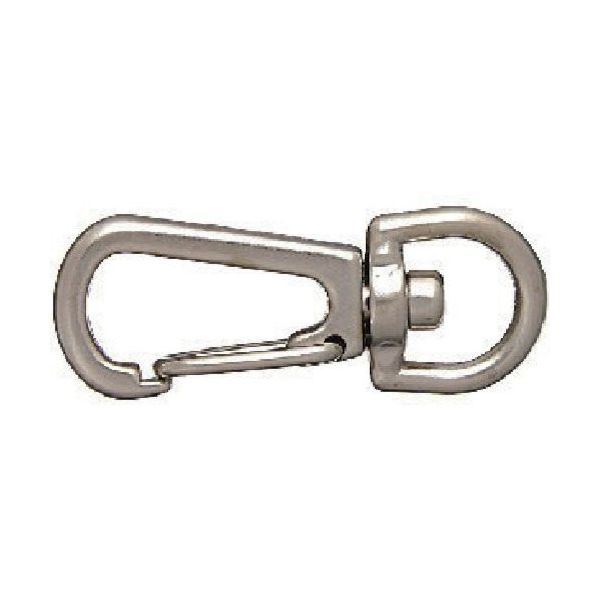ニッサチェイン ニッケルスプリングスナップ 40mm(1個入) P-647 1パック(1個) 849-2133（直送品）