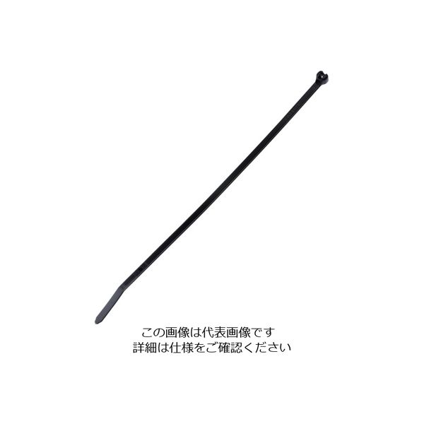 PANDUIT ステンレス爪ロック式ナイロン結束バンド 耐熱耐候性黒 幅4.7mm 長さ203mm 1000本入り BT2SーM300（直送品）