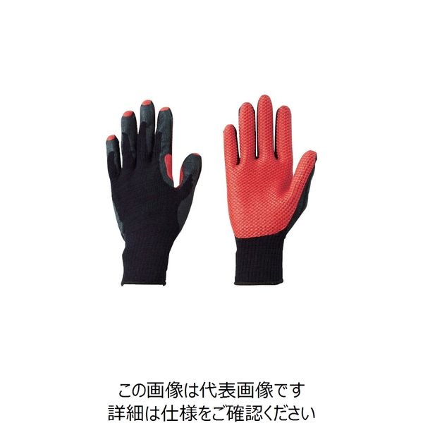 アトム ゴム張り手袋 快適ラバース 3双組 M 157-3P-M 1組(3双) 256-5539（直送品）