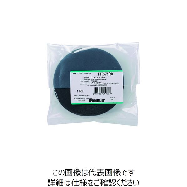 パンドウイットコーポレーション パンドウイット タックテープ(ロールタイプ)22.8mX1巻入り TTR-75R0 1パック(1巻)（直送品）