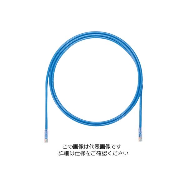 パンドウイットコーポレーション PANDUIT カテゴリ6UTPパッチコード 0.5m 青 UTPSP0.5MBUY 1本 818-0795（直送品）