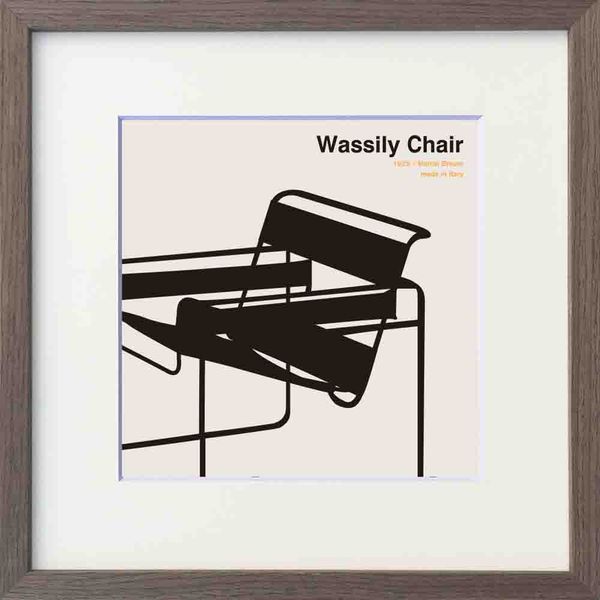 美工社 Wassily Chair　名作チェア　ポスター ITY-62306 １個（直送品）