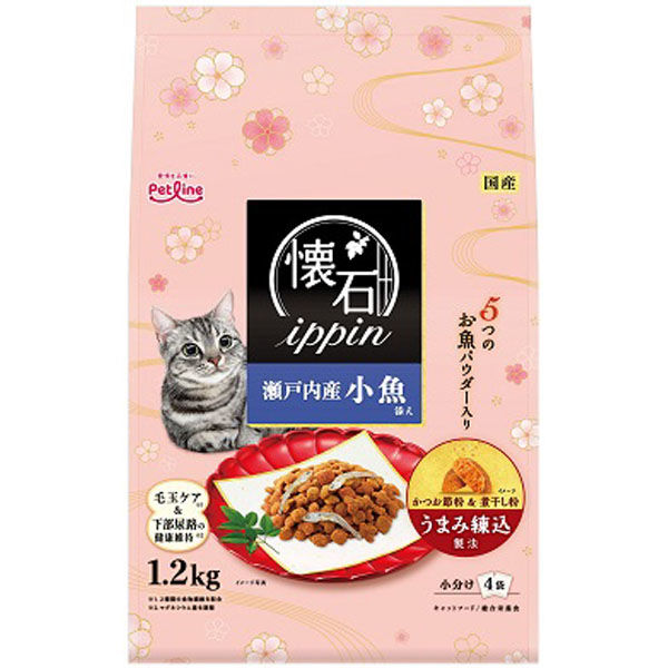 瀬戸内の小魚ペア80g 10袋 日本産×10パック Amazon | ペットライン 懐石2dish キャットフード 瀬戸内の
