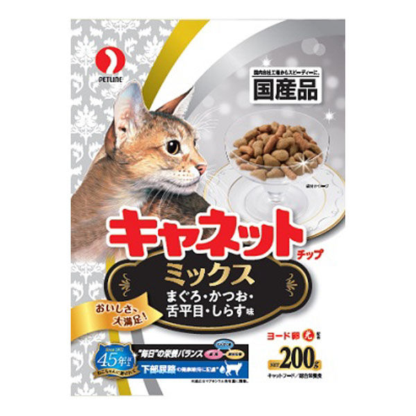 ペットライン（株） キャネットチップ　ミックス２００ｇ 4902418028200 1ケース（40個入り）（直送品）