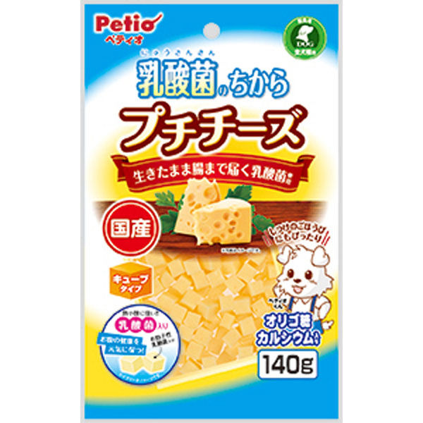 株）ペティオ 乳酸菌のちから プチチーズ キューブタイプ