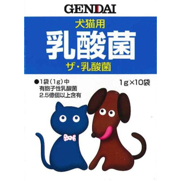 現代製薬（株） ザ・乳酸菌犬猫用１ｇＸ１０包 4972468011903 1ケース