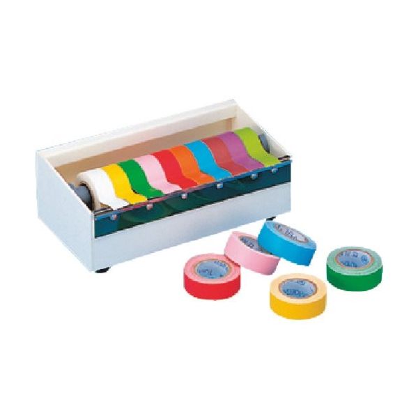 東京硝子器械 TGK カラーテープ 巾24mm 5m巻 紫色 444-55-86-79 1巻 185-8616（直送品）