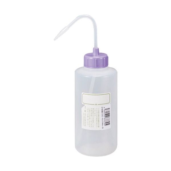 東京硝子器械 TGK NT洗瓶 BII型 カラーcap広口 500mL 色9 LVI 927-22-22-69 1本 185-0778（直送品）