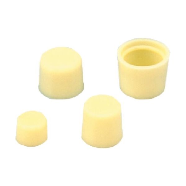 東京硝子器械 TGK シリコン・Mキャップ Mー18 10個入 125-18-02-18 1袋(10個) 190-8288（直送品）