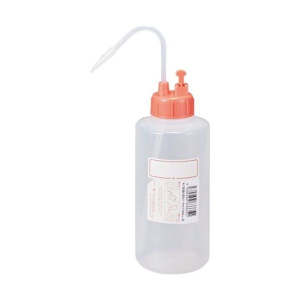 東京硝子器械 TGK NT洗瓶 B型 カラーcap 500mL 色4 PI 927-22-22-04 1本 185-2297（直送品）