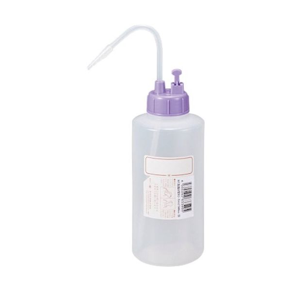東京硝子器械 TGK NT洗瓶 B型 カラーcap 500mL 色9 LVI 927-22-22-09 1本 185-0717（直送品）