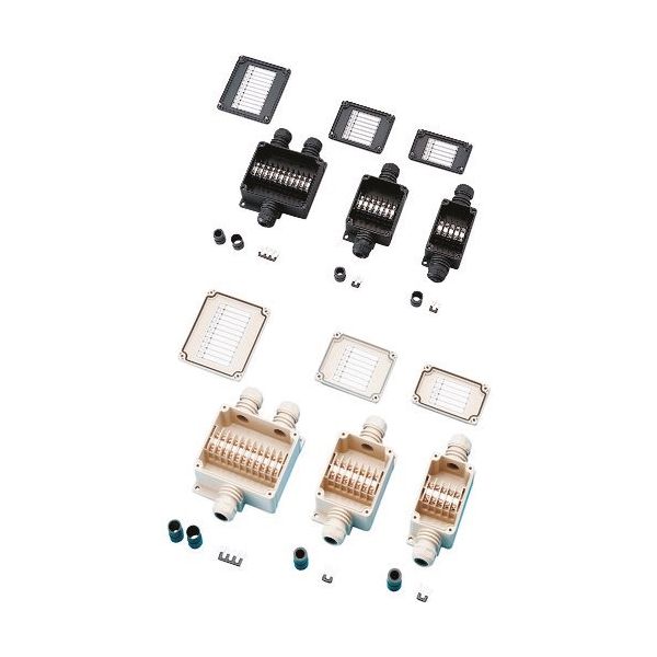 オーム電機 防水中継ボックス耐油ベージュ JBW305BJ 1個 217-1412（直送品）