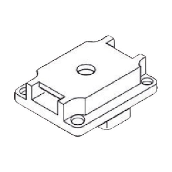 因幡電機産業 因幡電工 ビッグタイホルダー BHC-2 1セット(100個) 168-7154（直送品）
