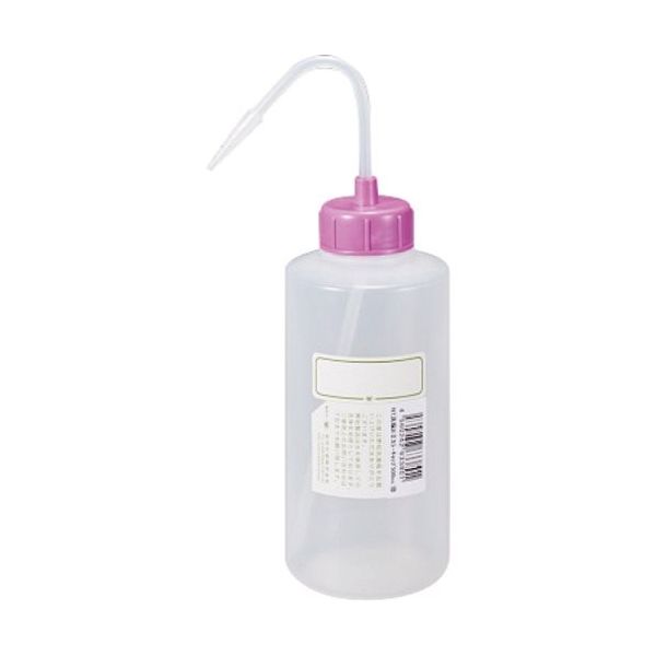 東京硝子器械 TGK NT洗瓶 BII型 カラーcap広口 500mL色10 RVI 927-22-22-70 1本 183-3404（直送品）