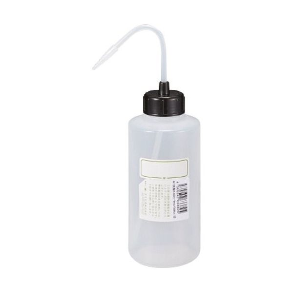 東京硝子器械 TGK NT洗瓶 BII型 カラーcap広口 500mL 色12 BK 927-22-22-72 1本 185-7045（直送品）