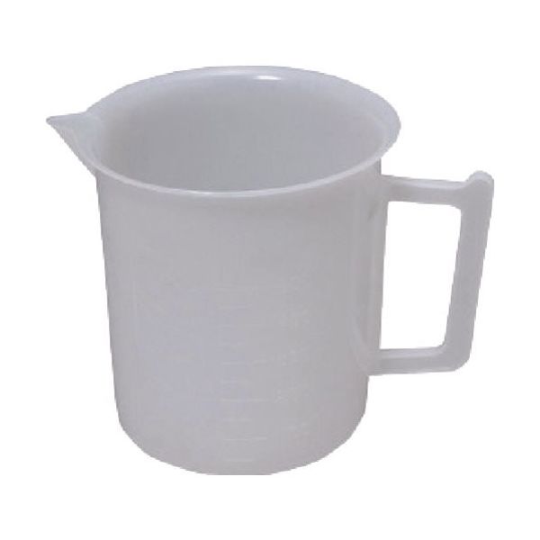 東京硝子器械 TGK ポリ手付ビーカー 500mL 876-22-17-14 1個 184-1284（直送品）