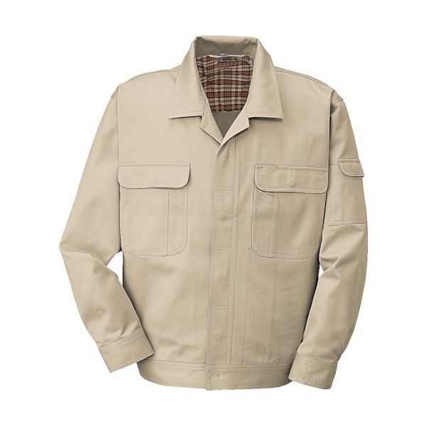 コーコス信岡 コーコス ブルゾン8502 5アイボリー L 8502-5-L 1枚 853-9310（直送品）