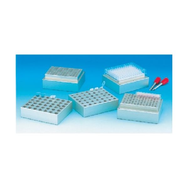 東京硝子器械 TGK マイクロプレート用アルミブロック 692-62-76-13 1台 183-2893（直送品）