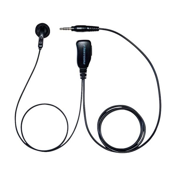 エフ・アール・シー F.R.C. インナーイヤー型イヤホンマイク(トランシーバー専用) FP-22YS 1本 430-5806（直送品）