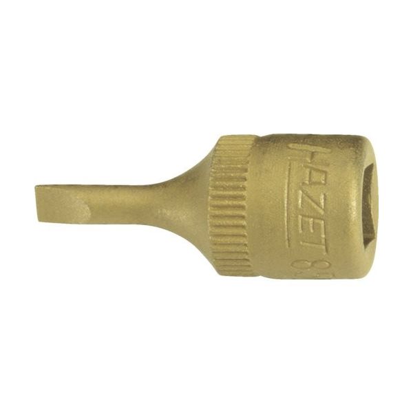 HAZET マイナスビットソケット(差込角6.35mm) 8503-0.6X3.5 1個 813-2815（直送品）