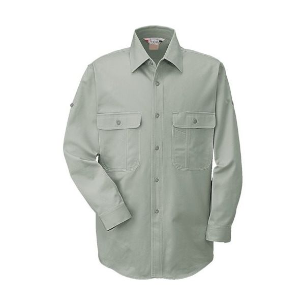 コーコス信岡 コーコス 長袖シャツ8508 9グリーン LL 8508-9-LL 1枚 853-9474（直送品）