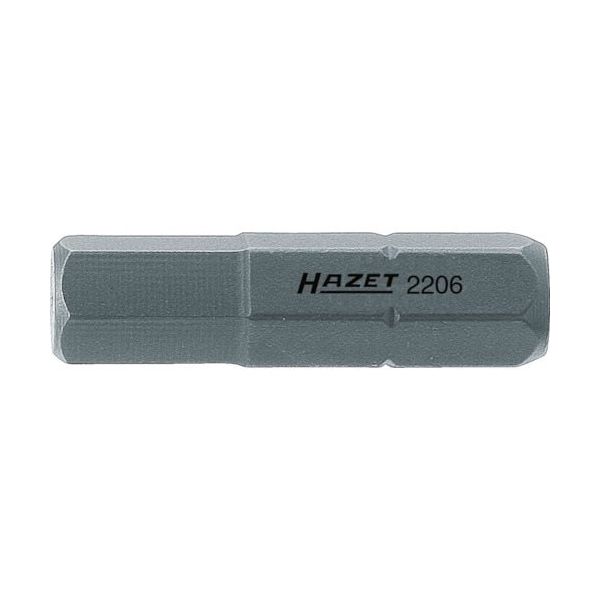 HAZET ビット(差込角8mm) 対辺6mm 2206-6 1本 859-4010（直送品）