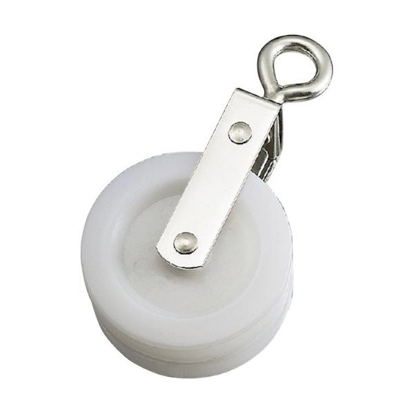 水本機械製作所 水本 ナイロンプーリー 2車(アイタイプ) A-1340 1個 316-5109（直送品）