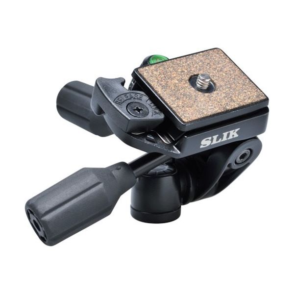 スリック SLIK 3ウェイ雲台 SHー704EBKN SLSH-704EBKN 1個 379-8655（直送品）