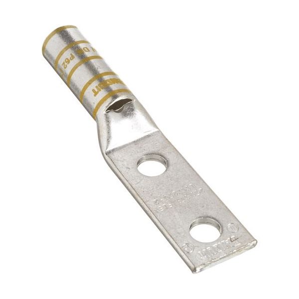 PANDUIT 銅製圧縮端子 2穴 電線サイズ 250 kcmil 取付穴サイズ 104mm 取付穴間隔 254mm LCCX250ー38D（直送品）