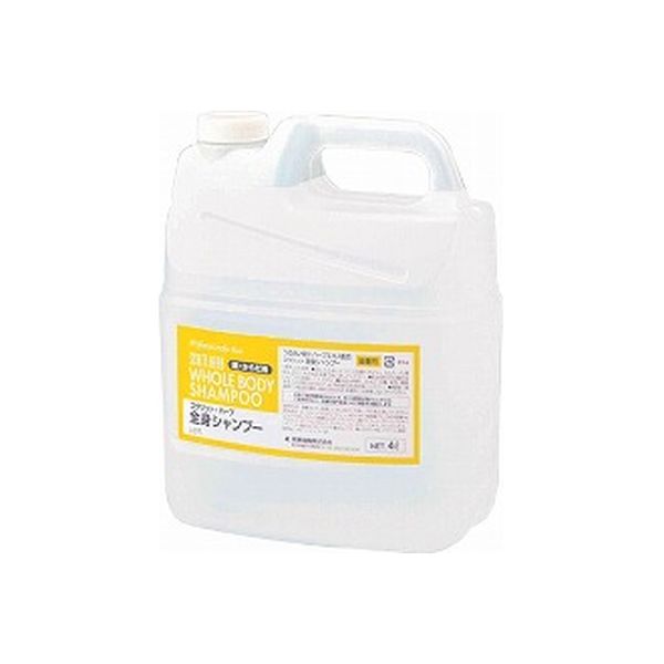 熊野油脂 SCRITT（スクリット） 全身シャンプー（弱酸性） 4L コック付 4252 1ケース（4本）（直送品）