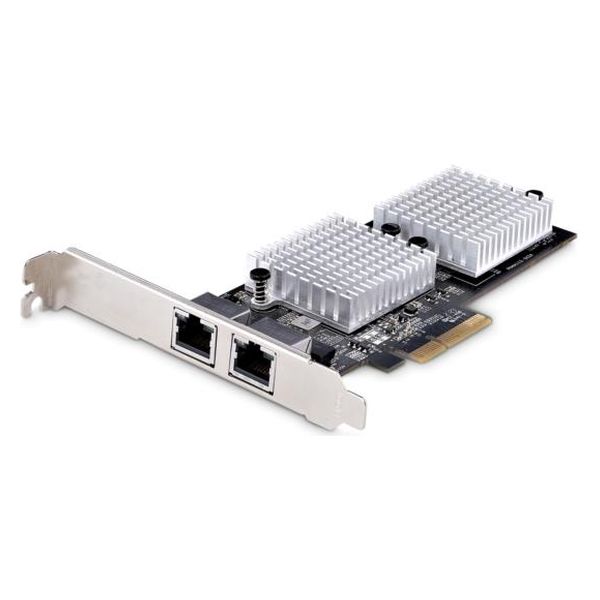 LANカード PCIe×1 RJ45×2 マルチギガビット ST10GSPEXNDP2 1個 StarTech.com
