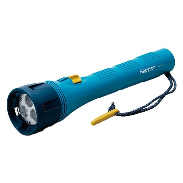 LED水中強力ライト 水深60m防水 単1形乾電池×4本用（別売） YF-153 1個 Hapyson（ハピソン） - アスクル