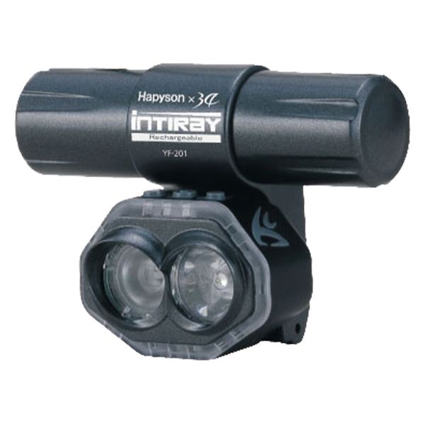 チェストライト 充電式 LEDライト 防水保護等級IPX5 ブラック YF-201-K 