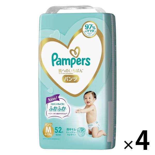 パンパース　パンツM×4パック パンパースパンツM×4パック