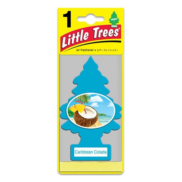 CAR-FRESHNER リトル・ツリー カリビアン・コラーダ 0076171103246 1枚×12点セット（直送品）