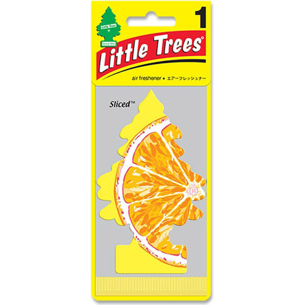 CAR-FRESHNER リトル・ツリー スライス 0076171173324 1枚×12点セット（直送品）