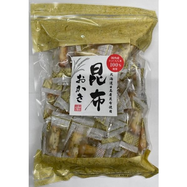 市野製菓 昆布おかき 234g×8個入 677088 1セット（直送品）