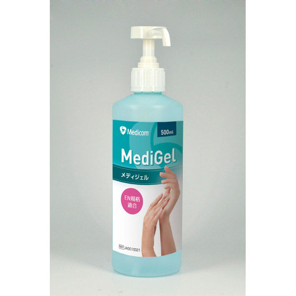 メディコムジャパン メディジェル 4894476015851 500ML×12点セット（直送品）