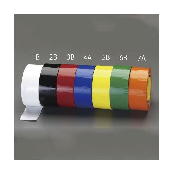 エスコ 48mmx100m OPP梱包用カラーテープ(白) EA943KC-1B 1セット(20巻)（直送品）